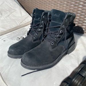 Timberland Ortholite Black Boots Waterproof 7.5 Men, 9 Women